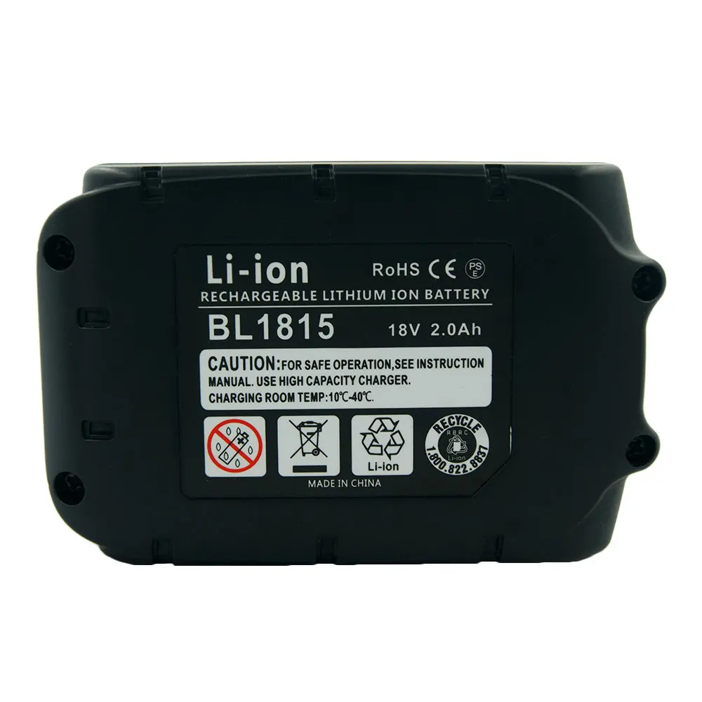 Литиевая аккумуляторная батарея для Makita BL1815 18 в 194230 Ач BL1830 BL1840 BL1845 LXT400-4 |