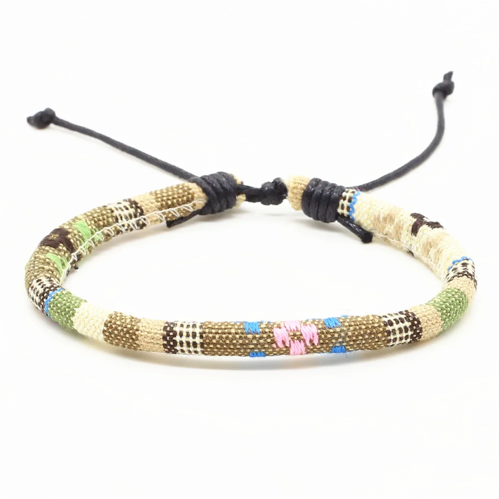 New Arrival Handmade Fashion Trendy Weave Braid Femme Homme Female Male Men Colorful Women Bracelet Jewelry Accessory | Украшения и