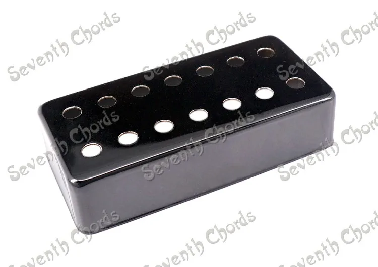 2 предмета латунь 7 Строка Электрогитары пикап крышка хамбакера хром черный