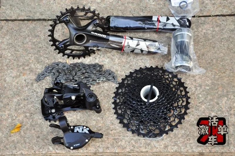 NX Groupset 11s MTB уровень гидравлический тормоз велосипед группа наборы 170 мм