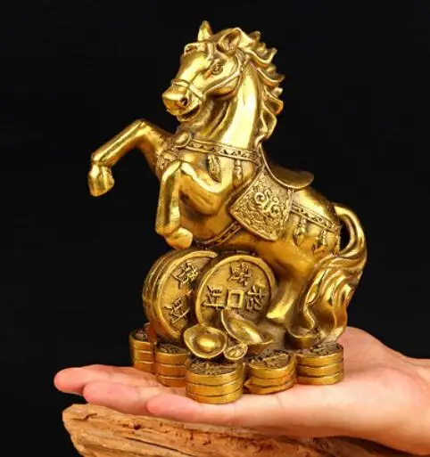 Fengshui Чистая медь 12 знаков зодиака мышь ox тигр кролик дракон змея лошадь овца