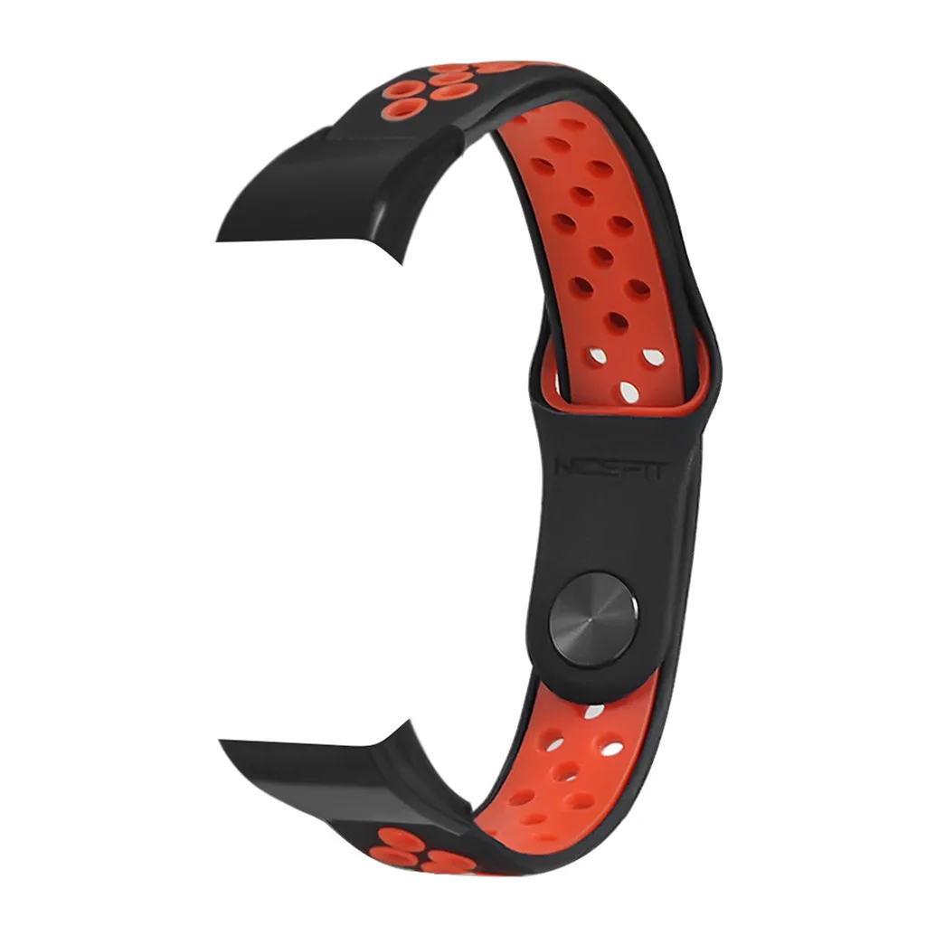 RD Ouhaobin ремешок для часов huawei Band 3 Pro силиконовый регулируемый ремешок для часов сменный умный Браслет ремешок для huawei Band 3 605#2 - Цвет: RD