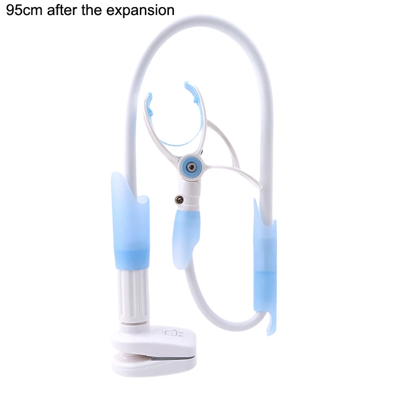 95cm blue Новые универсальные держатели для детских колясок, аксессуары для бутылочек, свободные руки, регулируемый держатель для бутылочек, детские коляски, аксессуары для кормления - Цвет: 95cm blue
