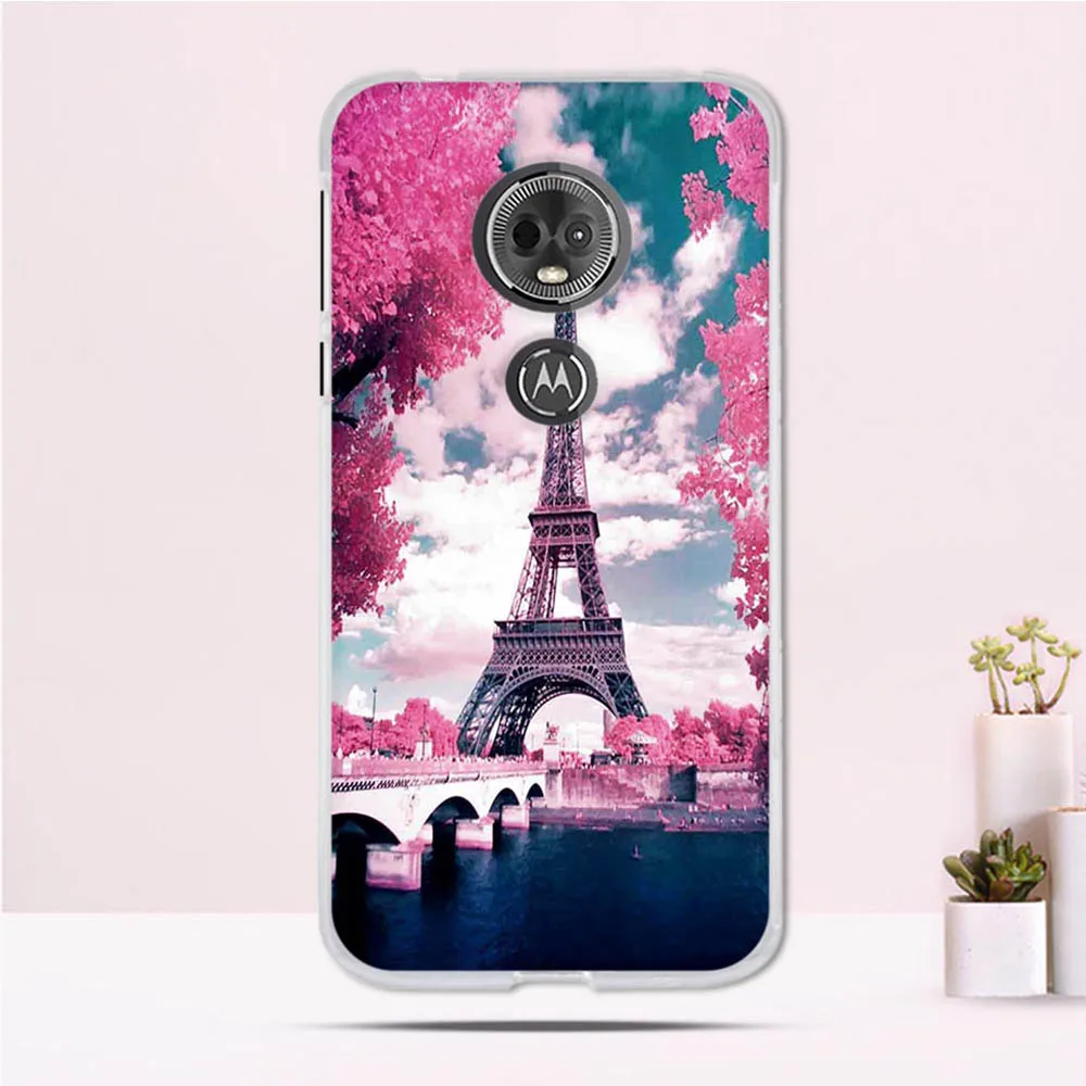 Мягкий чехол из ТПУ для Motorola MOTO G6 Play накладка Moto E5 силиконовые чехлы телефона