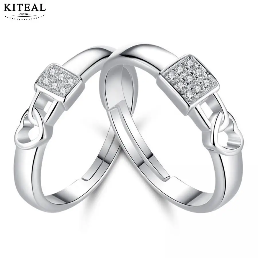 Женское кольцо с сердечком KITEAL модное изменяемым размером | Украшения и