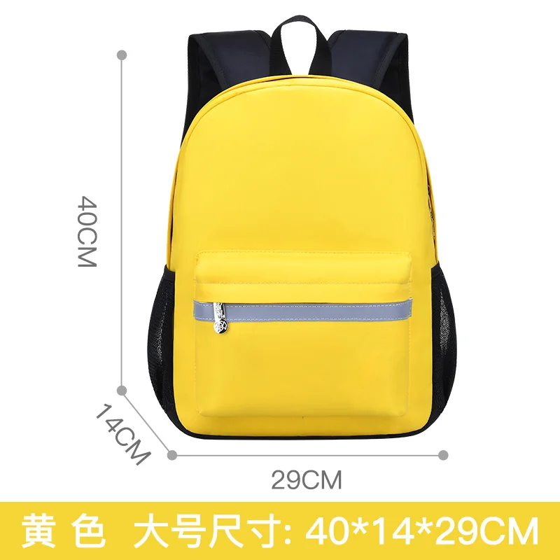 Yellow Large Litthing, детский рюкзак, школьные сумки для подростков, мальчиков и девочек, большая емкость, водонепроницаемая сумка-портфель, Детская сумка-книга, дропшиппинг - Цвет: Yellow Large