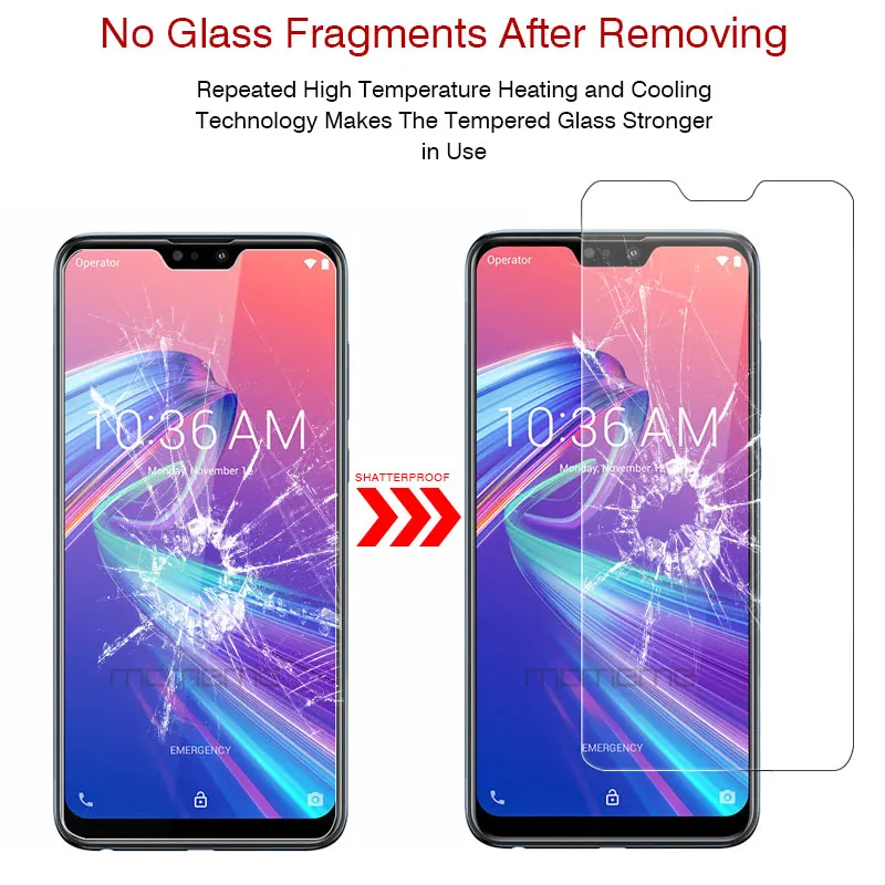9H 2.5D HD Защита экрана для Zenfone Asus Max Pro (M2) ZB631KL закаленное стекло M2 ZB633KL защитное