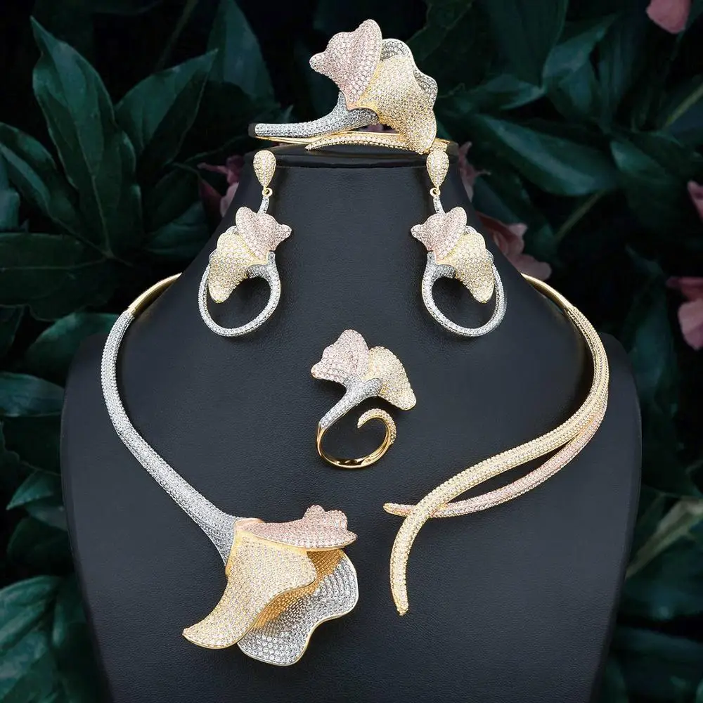 Женский браслет с подвеской ModemAngel роскошный медный из 3 тонов кубическим