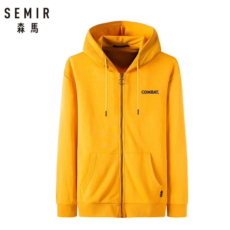 Куртка SEMIR Мужская спортивная с капюшоном уличная Модная стильная верхняя одежда