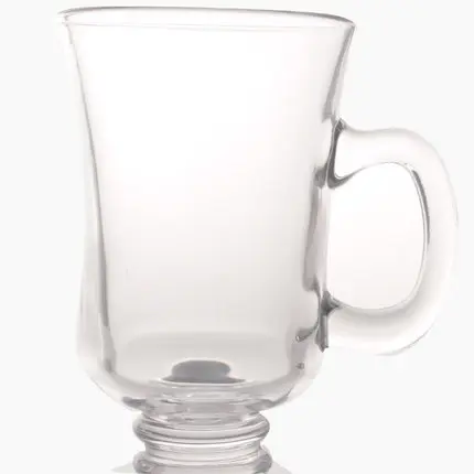 Прозрачная чашка для латте 1x 7.39fl.oz 210 мл термостойкие стеклянные чайные кофейные