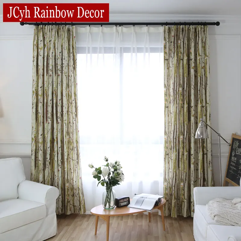 

American Linen Creative Curtains for Living Room Blackout Window Curtain on the Window Treatments Drapes Cortinas Dormitorio 75%
