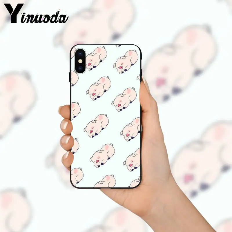 Yinuoda мультфильм аниме Гравитация Фолс поросенок умный чехол черный мягкий для