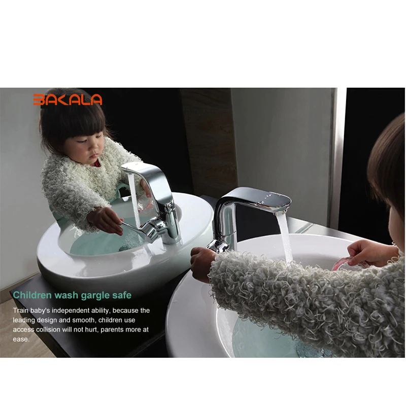 Современный дизайнерский смеситель для раковины BAKALA Водопад Смесители горячей и