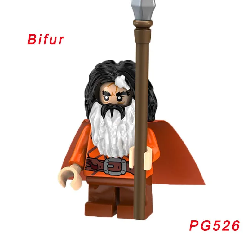 1 шт. Властелин колец Фродо Бэггинс фигура Gandalf Thranduil Elrond Galadriel Merry строительные блоки подарок игрушки - Цвет: pg526