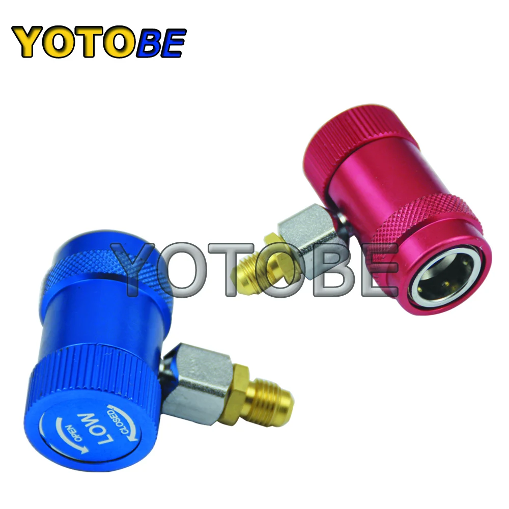 

Professional AC R1234YF Quick Couplers/Connectors/Adapters for Air-Conditioning for Jaguar / Land rover