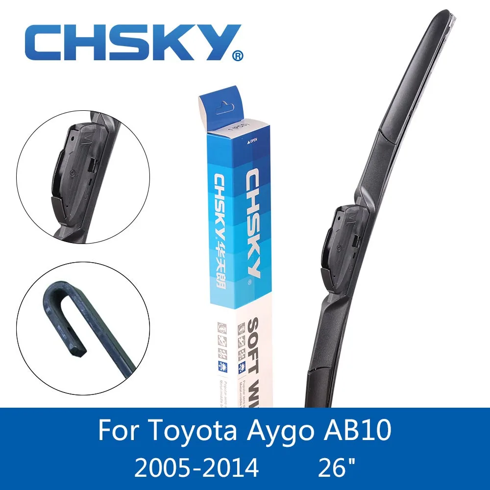 CHSKY щетка стеклоочистителя для лобового стекла автомобиля Toyota Aygo AB10 2005 2006 2007 2008 2009