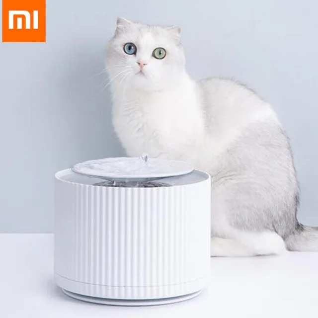 Xiaomi Mijia Smart Cat диспенсер для воды домашних животных очиститель 5 слоев фильтр
