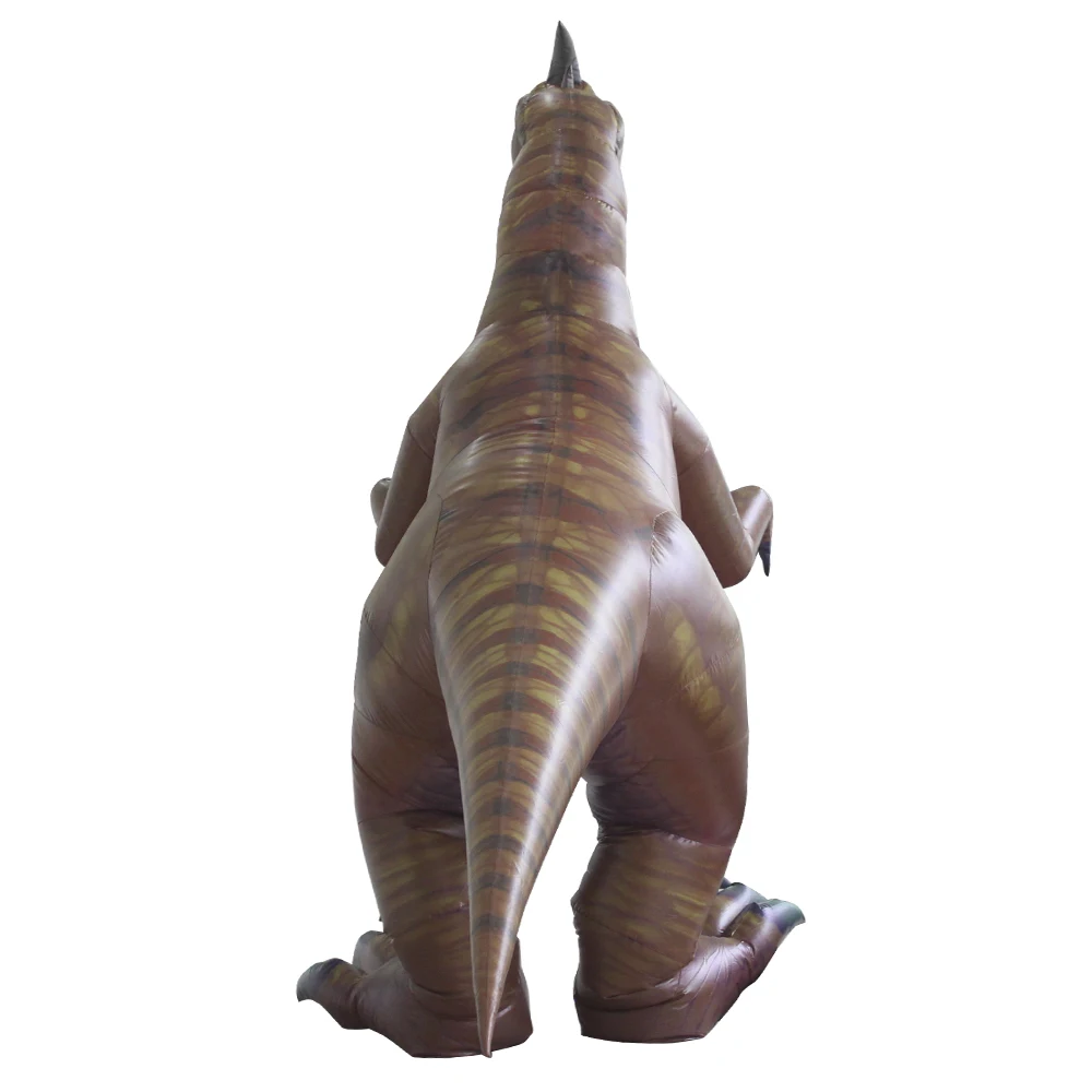 T-REX Костюм надувной динозавр костюм для Хэллоуина мультфильм косплей карнавальные рождественские костюмы для взрослых 2 метра
