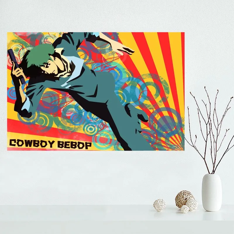 Хорошая Cowboy Bebop оригинальная матерчатая художественная отделочная ткань для
