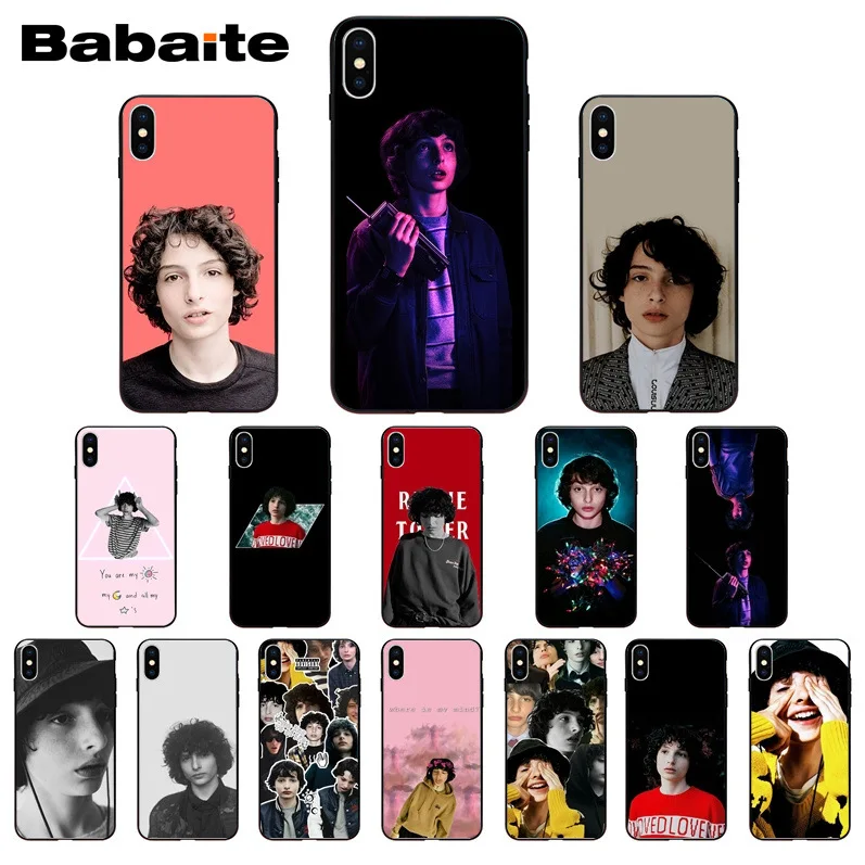 Чехол для телефона Finn Wolfhard Stranger Things мягкий чехол iphone X XS MAX 8 7 6S Plus SE XR Babaite|Бамперы| |