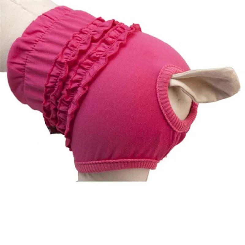 Трусики для домашних животных Симпатичные санитарные подгузники хлопковые