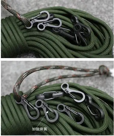 EDCGEAR 5 шт./лот Grim lock SF-образный карабин тесьма ремень/ремень рюкзак ITW карманные