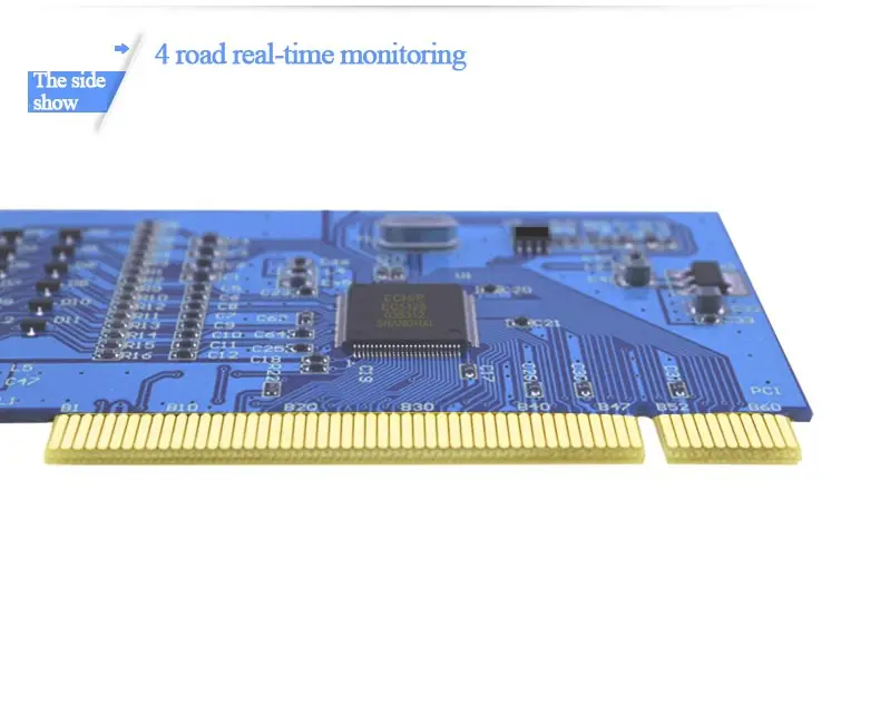 Hfsecurity PCI карта 4 канала карта сбора данных наблюдения Карта видеозахвата совместим 960 H DH D1 С телефонным пультом управления видео карта сбора данных