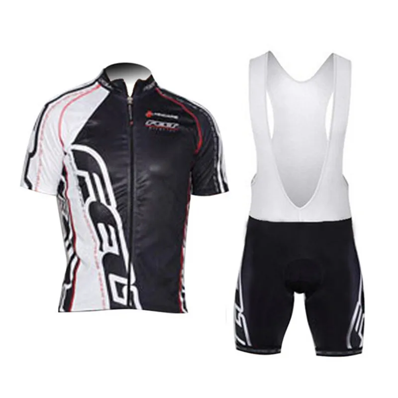 jersey bib shorts Войлок мужской летний комплект с коротким рукавом Велоспорт Джерси одежда дышащий Майо команда Велосипедная одежда полиэстеровый велосипедный - Цвет: jersey bib shorts