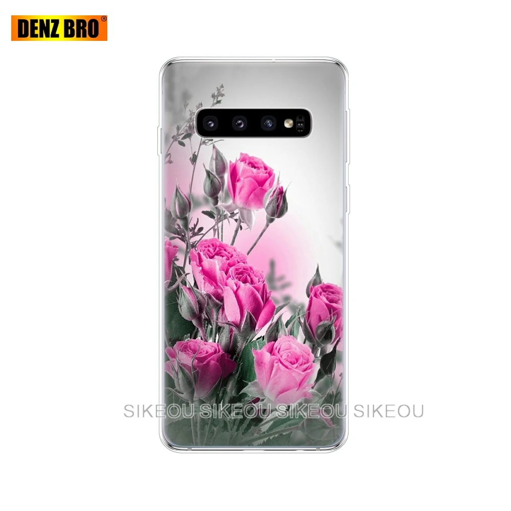 34740 Для samsung Galaxy S10 чехол S10Plus силиконовый чехол ТПУ чехол для телефона S10 E чехол на samsung S10 плюс G975F S 10 SM-G973F чехол - Цвет: 34740