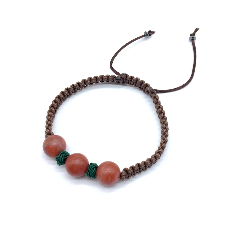 Модные каменные бусины проволока для браслетов шнур проложить браслеты женщина