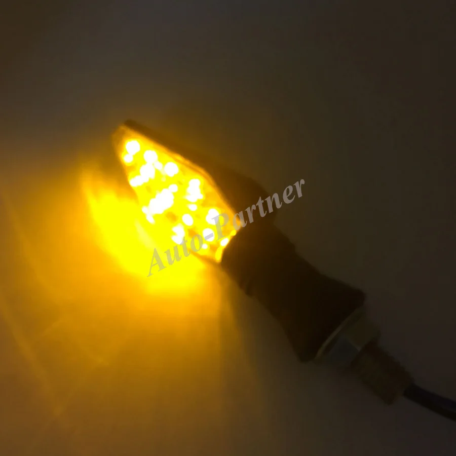 2 шт./партия светодиодный светильник для мотоцикла с поворотным сигналом высокое