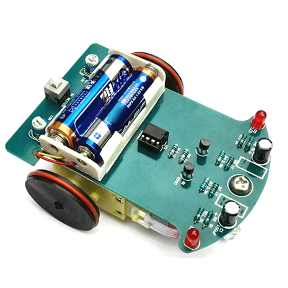 Детский мотор школы DIY игрушечный автомобиль робот линия следующая Электроника
