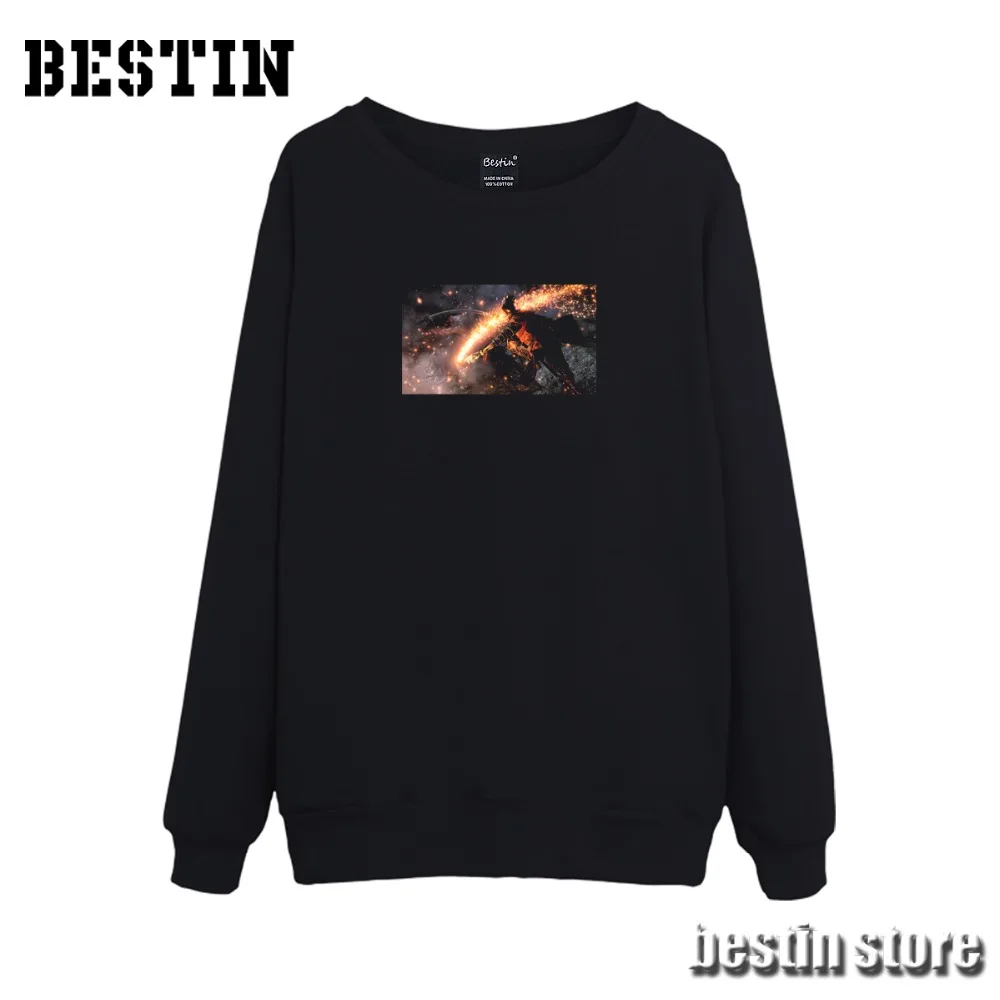 Bestin NEW GAME Sekiro Shadows Die Twice Cotton T shirt/Sweatshirt/Hoodies Unisex Harajuku Cosplay Good Quality Hipster X1775 | Мужская