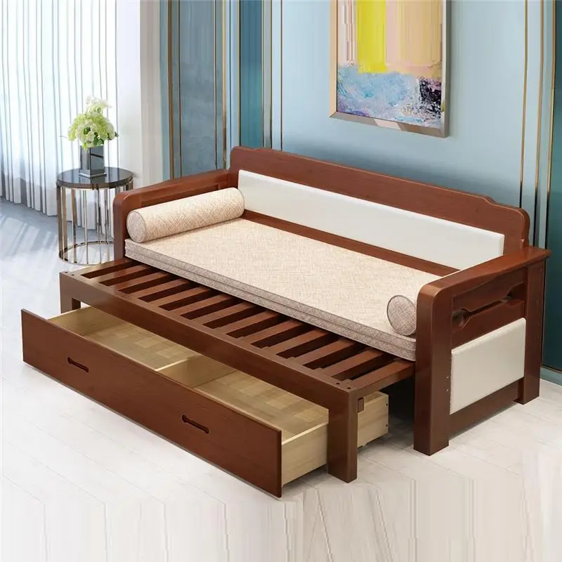 Wypoczynkowy современный складной диван Sillon Cama деревянный набор мебель для гостиной