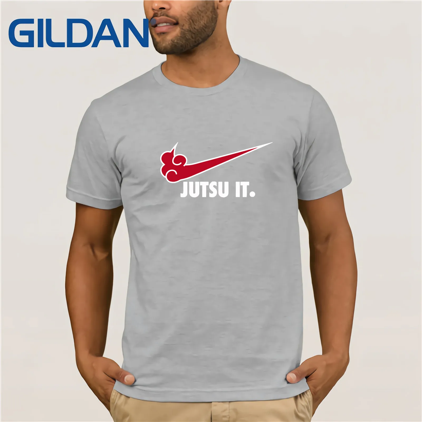 Футболка с героями мультфильма Акацуки ютсу It забавная карикатура Наруто