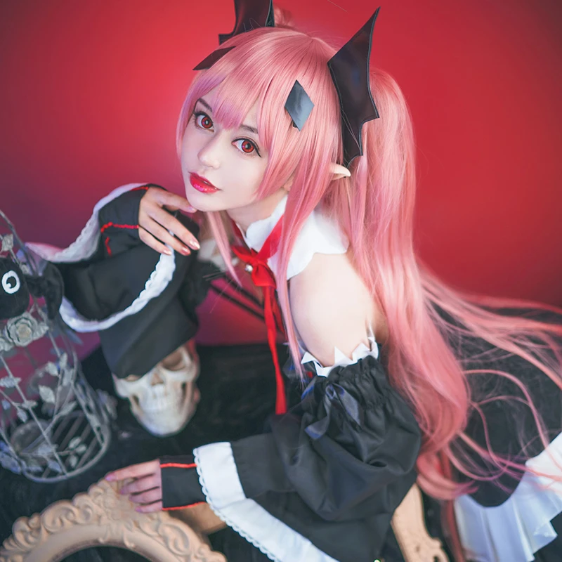 Новый последний Серафим аниме Krul Tepes куртка юбка набор Косплей вечерние