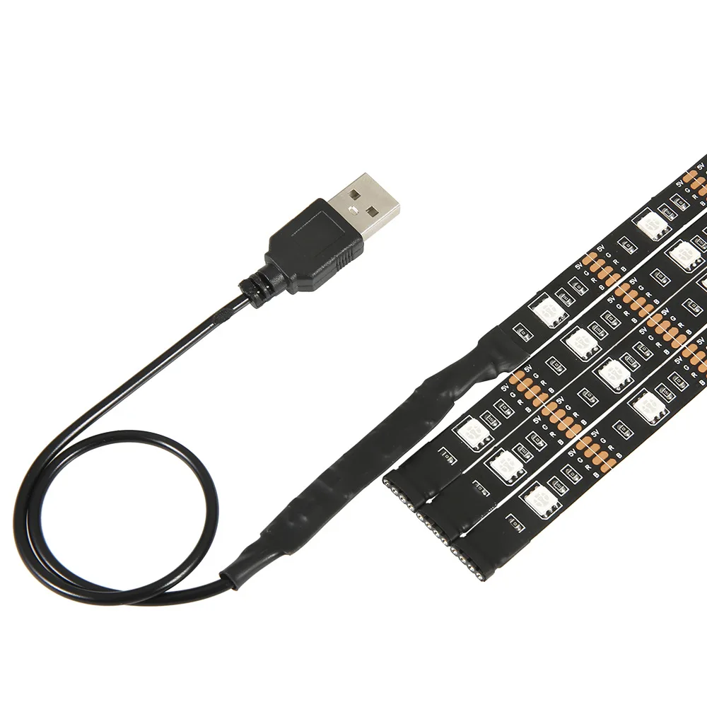 Светодиодная лента RGB с USB-кабелем неосветильник светильник для смартфонов