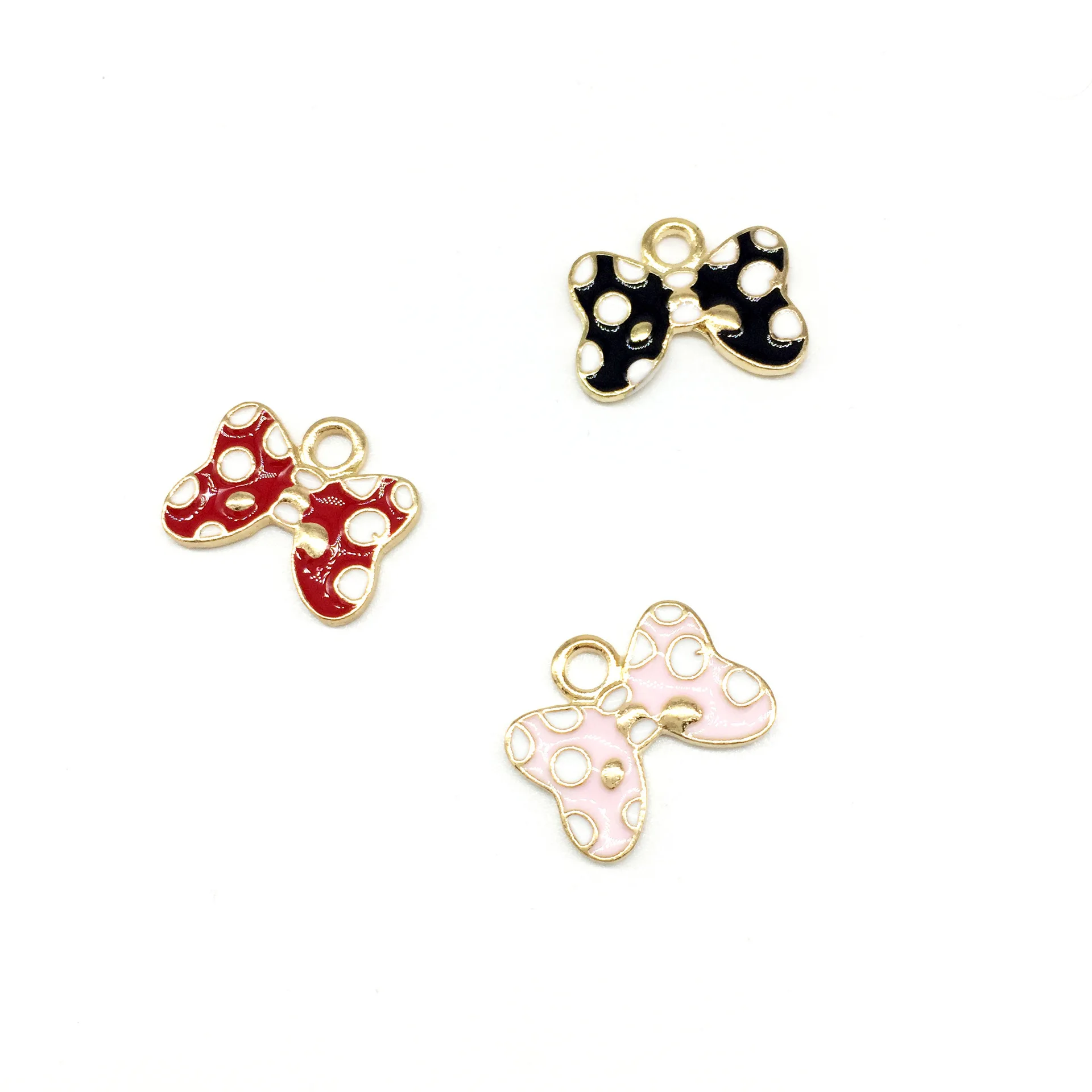 30 шт./лот модный красивый галстук бабочка сделай сам Подвески масляные Капли