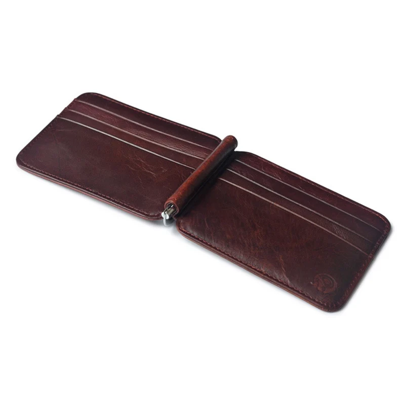 Мужской тонкий бумажник из натуральной кожи с 12 слотами для карт|card pocket|case for credit