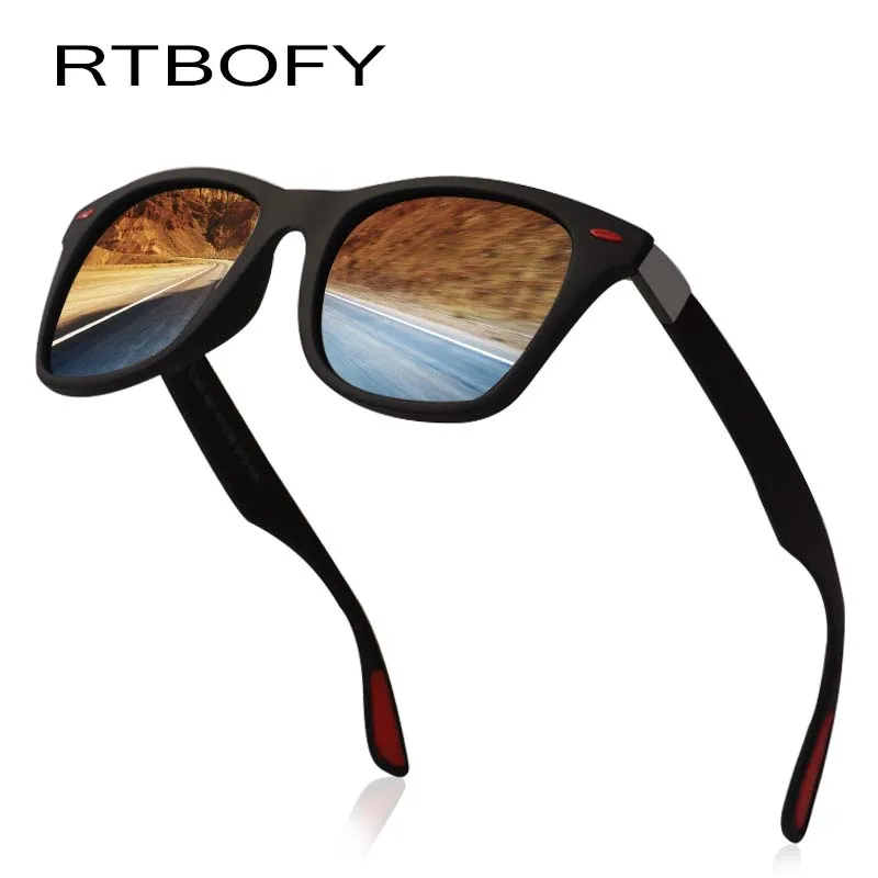RTBOFY фирменный дизайн новинка 2018 Классические поляризованные солнцезащитные