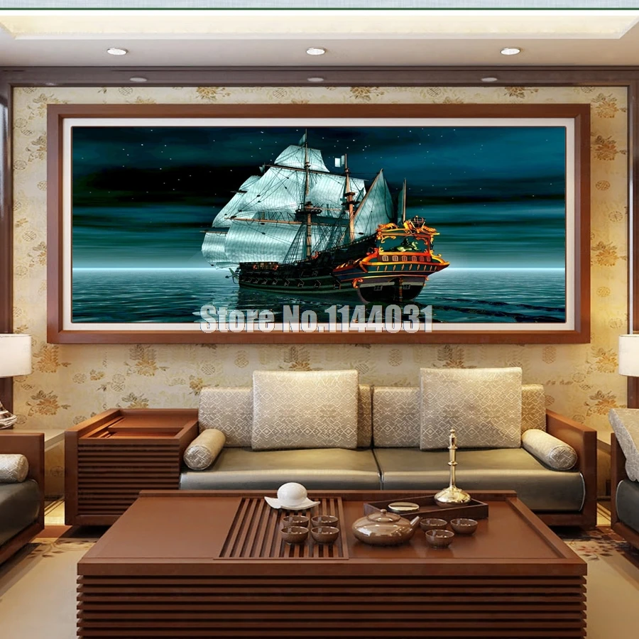 

Full DIY Diamond Painting Kits Landscapes And Animal Rhinestone Cross Stitch Kits Diamond Mosaic Needlework Tiger Dog Lion