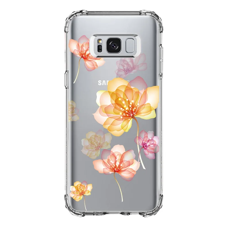 200 шт./лот DIY Personalied печать чехол для samsung примечание 9 противоударный бампер Coque для samsung s9 s9 плюс мягкая ясно