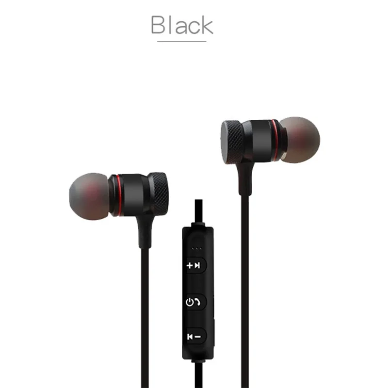 Bluetooth наушники магнитные Беспроводные спортивные для бега гарнитура BT 4 1 с