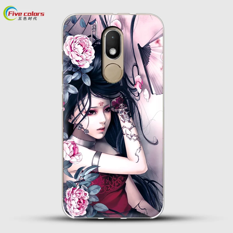 Мягкий чехол из ТПУ пяти цветов для Wiko Wim Lite полный Чехол s силиконовый с рисунком |