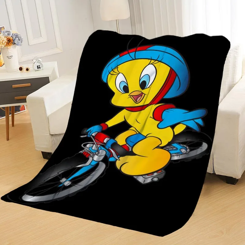 Одеяла на заказ, детское одеяло Tweety Bird, s, мягкое, TR, сделай сам, для украшения картины, для спальни, пледы, одеяло для путешествий - Цвет: Blanket 9