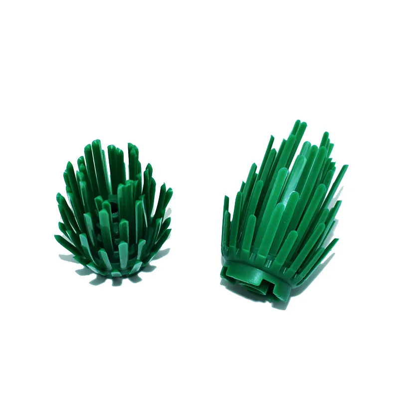 20Pcs/Lot Plant Bush 2x2x4 Trees Green Grass Building Bricks Plants Blocks City Parts Compatible with Series Assemble | Игрушки и хобби