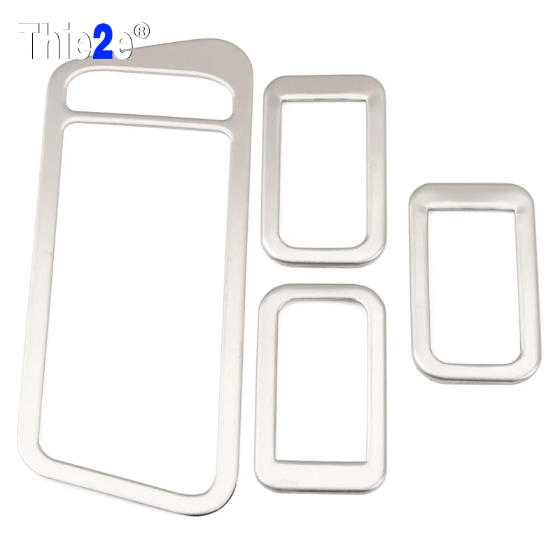 Внутренняя дверь из нержавеющей стали стекло переключатель панель рамка литье 4