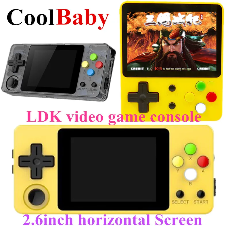 Новая игра LDK 2 6 горизонтальный экран мини портативная игровая консоль