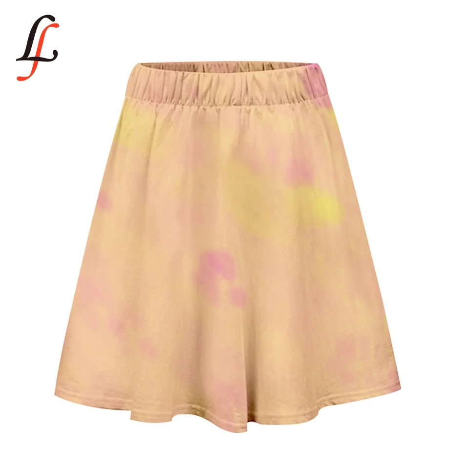 Fashion Elastic Waist Short Skirt Billie Eilish Harajuku Modis Women's All-match Loose Solid Soft Casual Femme | Женская одежда