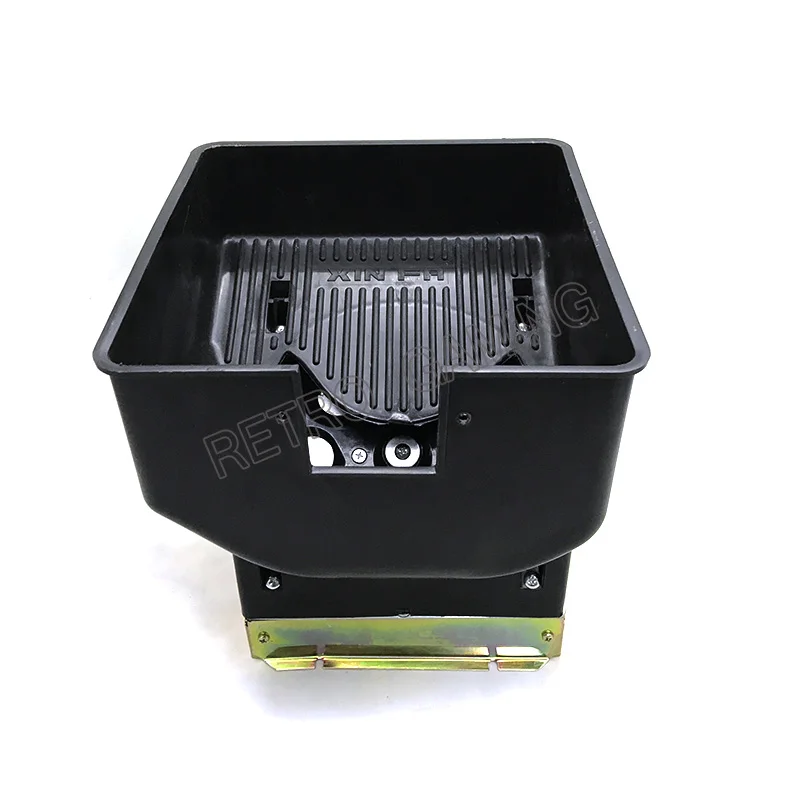 

Black plastic High quality 8 hole coin hopper DC24V coin hopper for mario game machine slot game machine